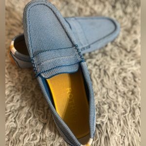 Rothy’s Sky Blue Textile Loafers